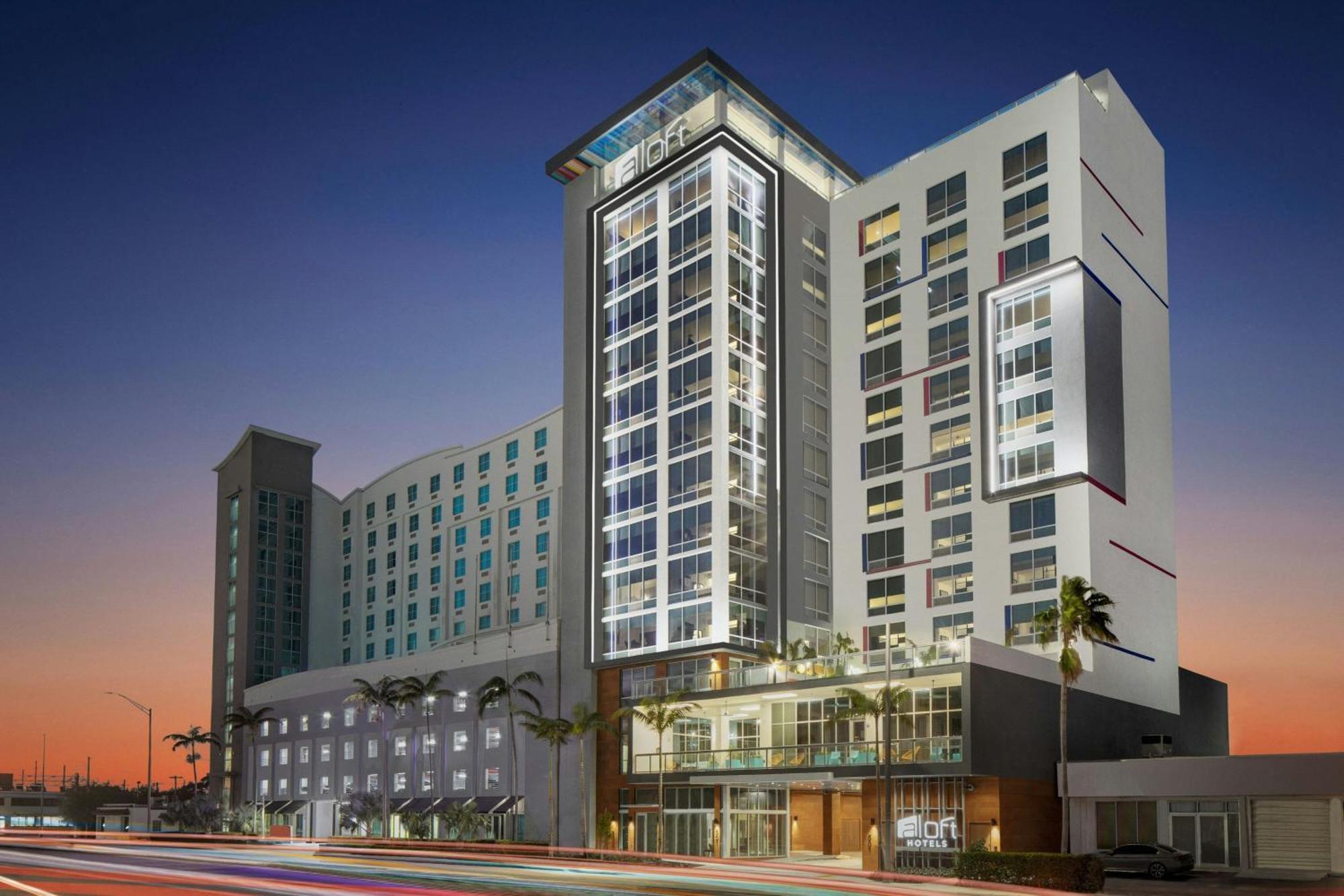 Aloft Fort Lauderdale Airport & Cruise Port Exteriör bild